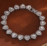 Dazzling Heart Rhinestone Jewelry Set™