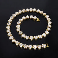 Dazzling Heart Rhinestone Jewelry Set™