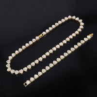 Dazzling Heart Rhinestone Jewelry Set™