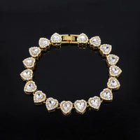 Dazzling Heart Rhinestone Jewelry Set™