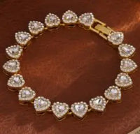 Dazzling Heart Rhinestone Jewelry Set™